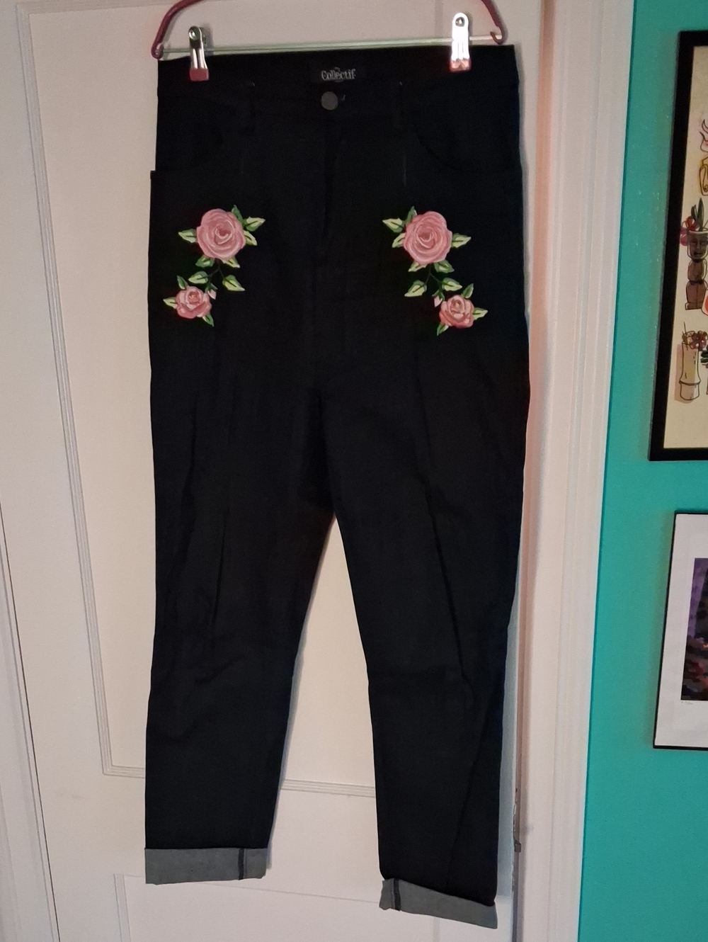 Collectif Dark Blue Jeans